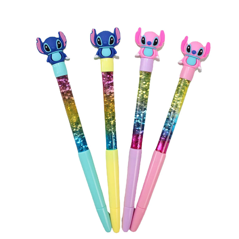 Disney Anime Figuras Stitch Bead Caneta