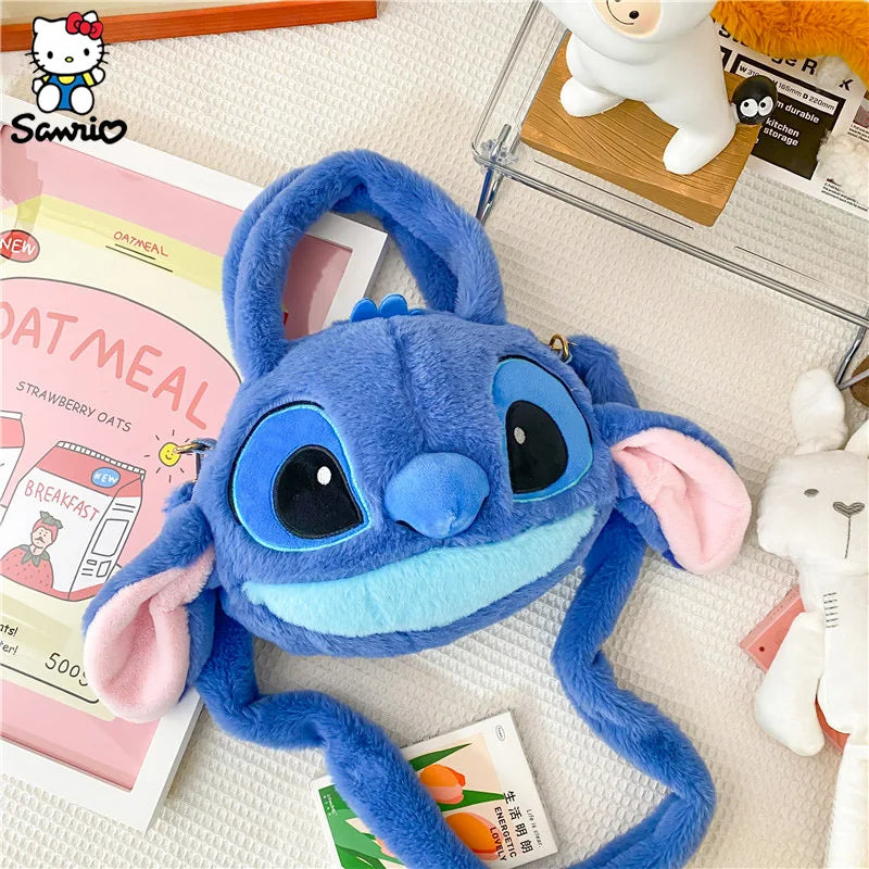 Bolsinha de pelúcia Stitch ! Super Fofo !