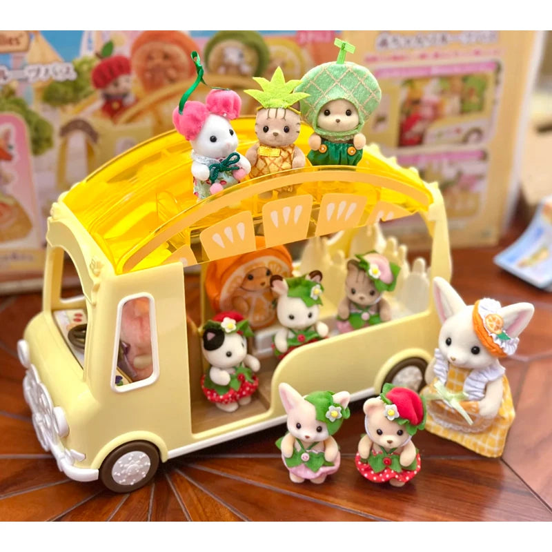 Sylvanian families Original Carrinho ! presente Adorável para crianças !